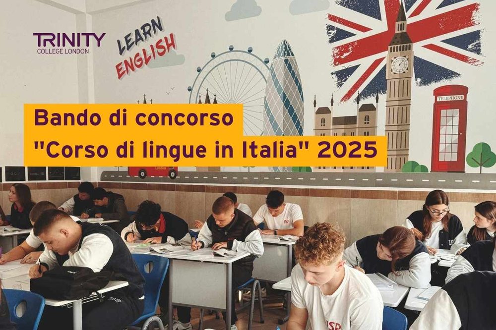 Bando di concorso "Corso di lingue in Italia" 2025