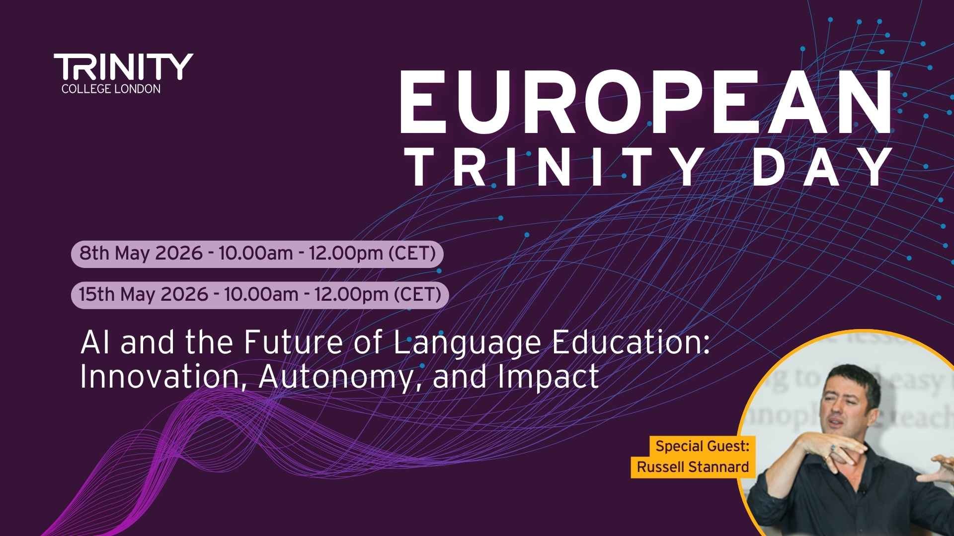 European Trinity Day 8 and 15 May 2026