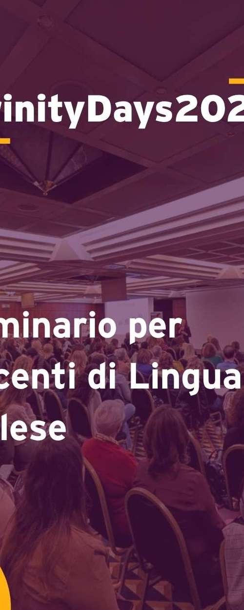 Trinity Days 2026 - Lingua Inglese