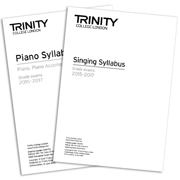 Nuovi Piano & Singing Syllabus 2018-2020