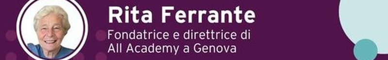 Rita Ferrante con i suoi studenti