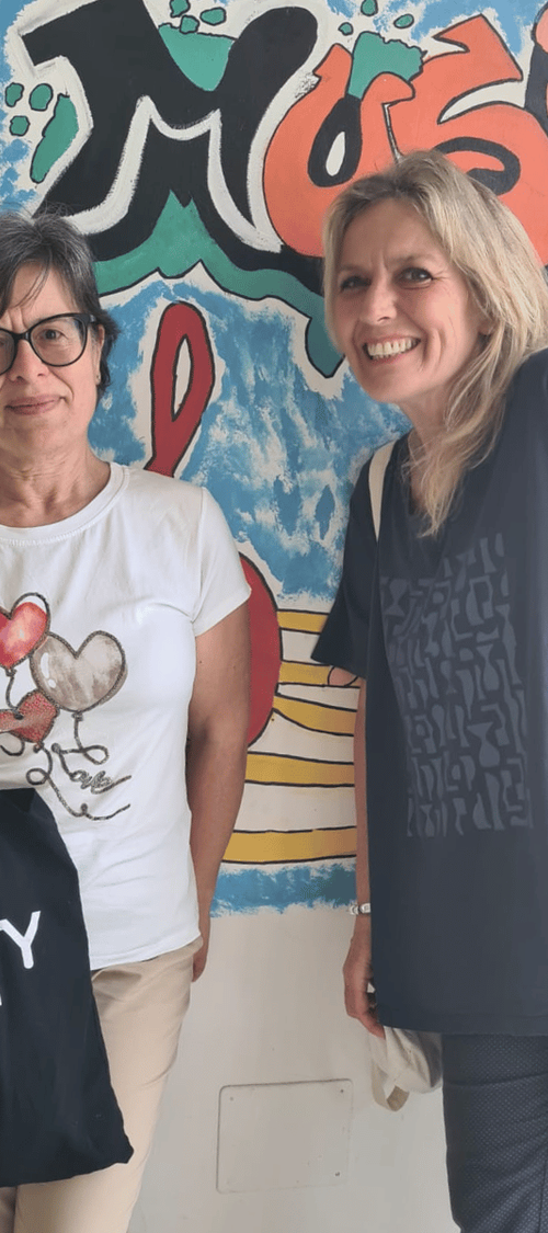 Manuela Saveri e Elisabeth Sabatini