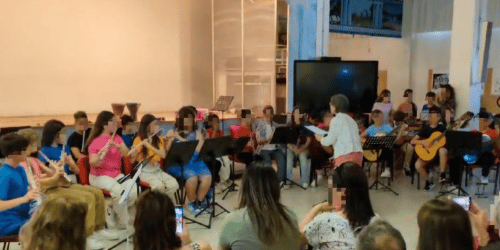 Gli studenti dell'IC Marconi di Terni